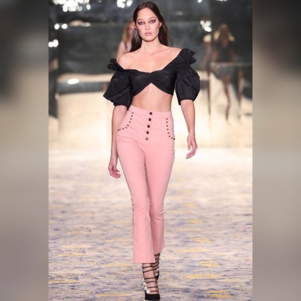 Alice McCall Peach Flares jeans